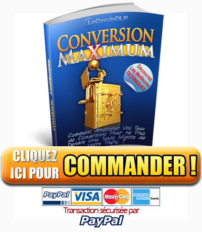 Commander maintenant le guide 'Conversion Maximum
